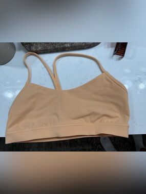 lululemon flow y Peach Seamless Light-Support Sports Bra